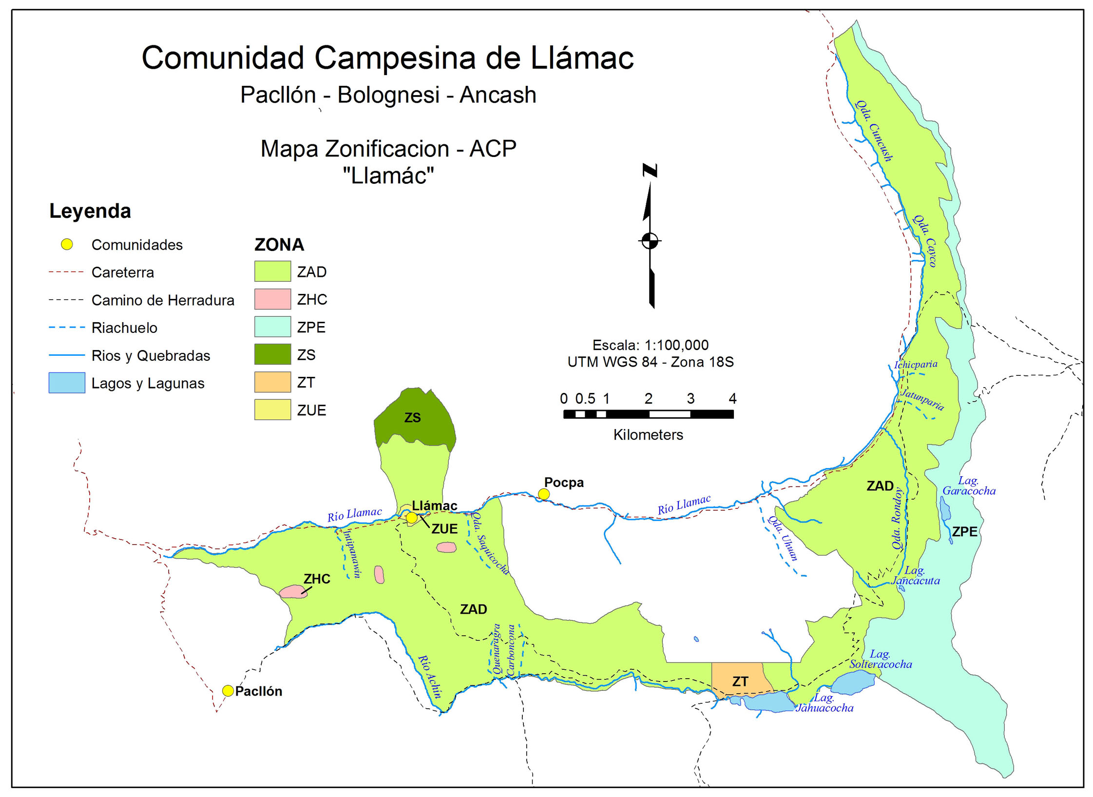 Llamac Conservation Zoning